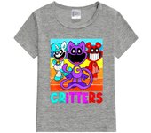 Funny Smiling Critters Catnap Dogday Rainbow Catnap kids Tee catnap black T-shirt Kids T-Shirt Cute Cat Graphic Kids Tshirts