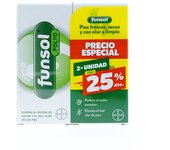 Bayer FUNSOL POLVO DUPLO 2X60G 2ª UND 25% - Desodorante de Pies para Combatir el Exceso de Sudor y Mal Olor