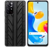 Funda Silicona para Xiaomi Redmi Note 11s 5G diseño Neumatico Dibujos