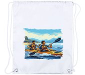 2 MOCHILAS DE CUERDAS deporte playa kayak amigos isla tropical playa piscina picnic excursion personalizada