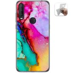 Tumundosmartphone Funda Gel Tpu para Alcatel 1S 2020 / 3L 2020 diseño Mármol 15 Dibujos
