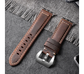 For Apple Watch Band High Quality Leather Strap Men for Series 10 9 7 8 6 SE Ultra 3 49mm 44mm Watch Band 45mm 41mm 46mm 42mm