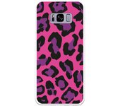 Funda original compatible con Samsung Galaxy S8 - Textura Leopardo Rosa