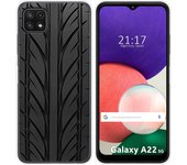Funda Silicona para Samsung Galaxy A22 5G diseño Neumatico Dibujos