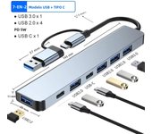 3 in 1 Usb Hub USB C to HDMI-compatible Splitter HUB Type-c to HDMI-compatible USB3.0 Docking Station For Macbook Air Converter