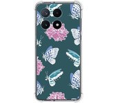 Funda Silicona Antigolpes para Xiaomi Poco X6 Pro 5G diseño Flores 10 Dibujos