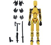 3D Printing Lucky Dummy13 Joint Mobile Assembly Robot Doll Animal Model Stress Relief Puzzle Toy Children's Gift