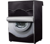 （black）23.6x25.5x33.4in Washing Machine Cover for Top Load Machine,Washers/Dryers Cover with Zipper Thickened Fabric