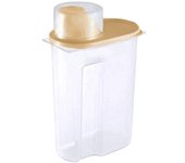 Plastic Cereal Dispenser Storage Box Kitchen Food Grain Rice Container Dried Fruit Snacks Storage Box Flour Grain Storage S/L