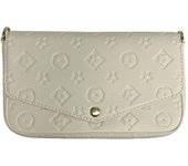 Bolso Con Cartera Y Billetera Beig