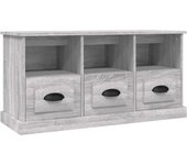 vidaXL Mueble de TV madera contrachapada 100x35x50 cm, Mueble de Salon, Mueble TV, Mueble TV salon, Mesa de TV, Mueble tele