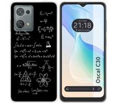 Funda Silicona para Blackview Oscal C30 / C30 Pro diseño Formulas Dibujos