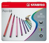 STABILO - Pen 68 rotulador Multicolor 20 pieza(s) 6820-6