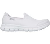 Zapatos Skechers Work Relaxed Fit para mujer en color blanco