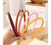 4/5/6pcs Fashion Matte Headband For Women Girls Thin Headband Female Plastic Teeth Hairbands Simple Hair Accessories Mix Styles