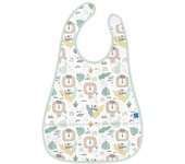 Babete com bolso Kikka Boo Savanna Pattern Menta