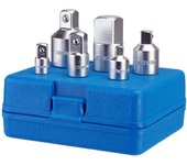 JUEGO 6 ADAPTADORES PARA LLAVES DE CARRACA Y DINAMOMETRICAS DE 1/4" A 3/4"