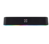 Barra de sonido 2.0 Deep Gaming con 6 Modos de Iluminación RGB, Entrada Aux + Bluetooth 5.0