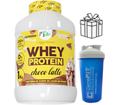Whey protein (1KG) *todos los sabores* - Protella + Mezclador aleatorio | Alta Calidad | Sin azúcares añadidos | Deliciosos sabores | Proteína de suero