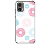 Funda Silicona Antigolpes para Motorola Edge 30 Neo 5G diseño Flores 06 Dibujos