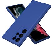 Liquid Silicone Phone Case On for Samsung Galaxy S25 Ultra S24 S21 S22 S23 Plus S20 S21 FE S24 Ultra 5G ShockProof Back Cover