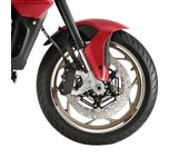 Kit Tiras Adhesivos LlantasMoto 17 "Compatible con Moto Guzzi V100 Mandello 2022-2023 Rojo