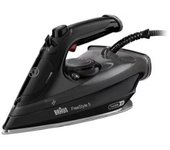 Plancha Braun SI5088BK Vapor 2800W | Suela Eloxalplus | Flujo de Vapor 50g/min