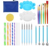 Mandala Dotting Tools for Rock Painting Kits Dotting Art Pen Paint Stencil Drawing Stylus Brush Art Supplies Mandala Art Tool