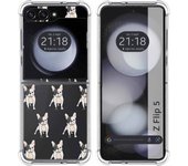 Funda Silicona Antigolpes para Samsung Galaxy Z Flip 5 5G diseño Perros 12 Dibujos