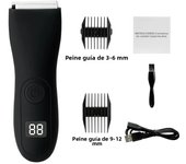 Mens Body Hair Trimmer for Men Balls Women Lady Shaver Hair Removal Bikini Trimmer Groin & Body Shaver Groomer Arm Beard Razor
