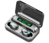 NEW F9 Upgrade TWS Bluetooth Earphones Wireless Headphone 9D Stereo Sports Waterproof Earbuds Headsets With Microphone