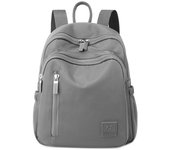 Mochila de hombre de color sólido, Bolsa Escolar Ligera and impermeable para estudiantes, Mini mochila portátil de gran capacidad, mochila de viaje