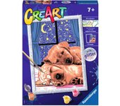 CreArt Kit Pintura - Perritos, Ravensburger, 20216