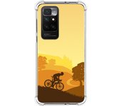 Funda Silicona Antigolpes para Xiaomi Redmi 10 (2021/2022) diseño Ciclista Dibujos