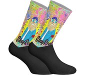 Jenes-Calcetines de caña larga estampados elásticos para Hombre-Mujer