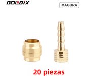 GOLDIX 20/60Pcs Bicycle Hydraulic Disc Brake Oil Pin Needle Olive Connect Insert for BH90 BH59 SRAM MAGURA Brake Oil Pipe Joint