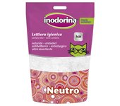 Inodorina Bag Gel Sílice Arena Para Gatos Perfume Neutro 16 Litros