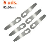 1-6Pc Stainless Steel Brush Cutter Replacement Blades Spare Knives for Stihl FSA 45 FSA 57 Grass Trimmer Garden Lawn Mower Blade