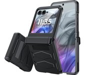 for Motorola Razr 50/50 Ultra (2024) Hinge Cover Full Coverage Ultra-Thin Protective Cover HD Screen Protector Phone Case