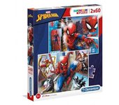 PUZZLE 2 X 60 PIEZAS SPIDERMAN CLEMENTONI