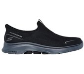 Skechers Go Walk 7 - Easy On Evolution Zapatillas deportivas para hombre negras en textil y sintético 84141