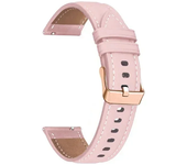 18 20mm PU Leather Watch Strap For Garmin Venu 2 Plus/sq2/Vivoactive 3 3S 4S Forerunner 245 645 158 55 Smart Bracelet Wristband