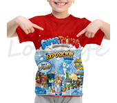 Children 3D Print Super Zings Series 7 T-shirt Summer Kids Cartoon Anime Tshirt Boys Girls Superzings T Shirt Baby Tee Cute Tops