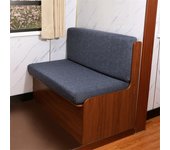2pcs/set Elastic RV Dinette Cushions Covers Floral Print Spandex Armless Sofa Cover Camper Car Bench Cover Furniture Protector