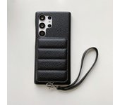 Luxury Lanyard Wallet Case For Samsung Galaxy S21 FE S22 S23 Plus Note 20 Ultra A52 A53 A54 5G Lichee Pattern Leather Cover