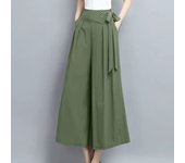 ZANZEA Korean Fashion High Waist Pants Women Straps Pleats Pantalon 2024 Summer Solid Wide Leg Trousers Daily Loose Office Pants