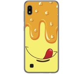 Tumundosmartphone Funda Gel Tpu para Samsung Galaxy A10 diseño Helado Vainilla Dibujos