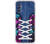 Funda Silicona Antigolpes para Samsung Galaxy M52 5G diseño Zapatillas 06 Dibujos