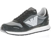 Emporio Armani Zapatillas Hombre Negro Gris X4X215 XL199 A53