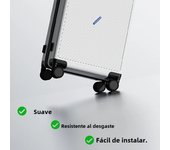 Ruedas Universales Para Maleta Samsonite 06Q Accesorios De Equipaje Reemplazo Silencioso 2PCS Piezas De Repuesto De Nylon MOV